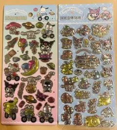 海外正規品　サンリオ　ミラー風シールセット