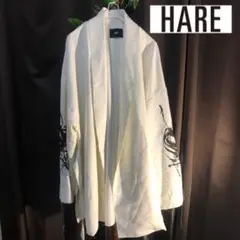 【HARE】赤間紫動×HARE サムエコート 即完売品 コラボ アート