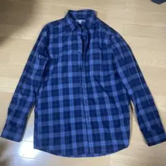 UNIQLO チェック 長袖シャツ Mサイズ