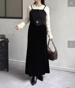 【新品同様】Thevon ベロアマーメイドスカートのサムネイル