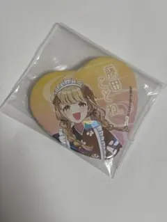 学園アイドルマスター 学マス 藤田ことね 缶バッジ 東京一番街 和装メイド