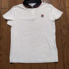 値下げ　FILA ストライプ ポロシャツ Mサイズ
