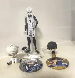 ブルーロック グッズ 凪 蜂楽 アクリルスタンド 缶バッジ ガチャガチャ