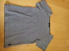 COMME CA ISM ストライプ 半袖Tシャツ M