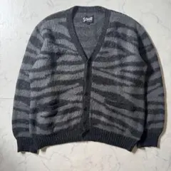 Stussy モヘア混 ボーダー カーディガン Stussy モヘア混 ボーダー カーディガン - メルカリ