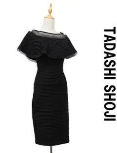 D631 美品 TADASHI SHOJI ドレープドレス ノースリーブ XXS - メルカリ