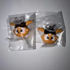 プロ野球マスコット めじるしアクセサリー　ジャビット　2点