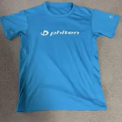 phiten 半袖スポーツシャツ ブルーのサムネイル