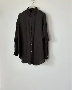 Spick & Span リネンカシュクール ビッグシャツのサムネイル