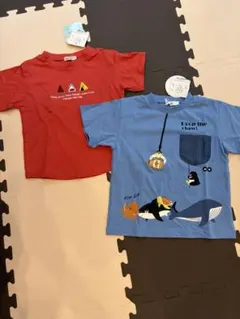 新品未使用　Bebe SLAP SLIP Tシャツ 2枚セット 100cmのサムネイル