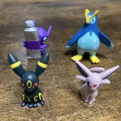 ポケモン ミニフィギュア まとめ売り 4体