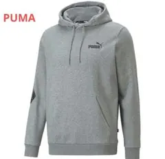 PUMA　スウェットパーカー プルオーバー　グレー　L