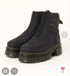 Dr.Martens　AUDRICK チェルシー ブーツ　厚底　軽量　マーチン