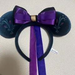 ミッキーマウス耳型カチューシャ ダークブルー