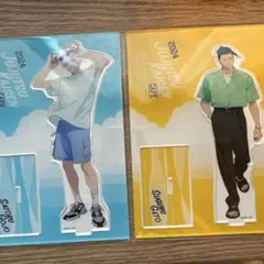 呪術廻戦カフェ2024 懐玉・玉折 アクリルスタンド　五条悟　夏油傑