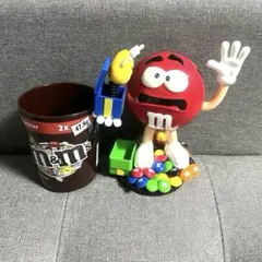 M&M's ディスペンサー 赤いキャラクター