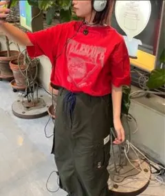 nemne store クロップトサイズ　ピグメントTシャツのサムネイル