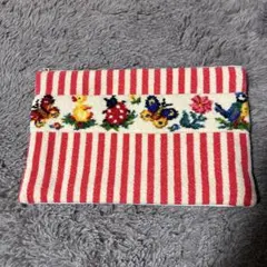 お値下げしました♡ FEILER ストライプ 花柄 ポーチ　フェイラー