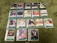 ワンピースカード　二つの伝説　緑不揃いまとめ売り　OP08