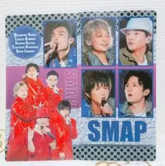 SMAP　クリアファイル　チケットホルダー　2点のサムネイル