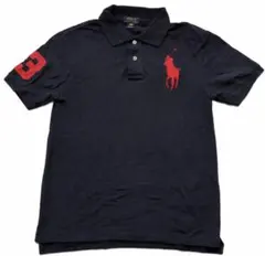 Polo Ralph Laurenビッグポニー ブラック レッド L 短丈