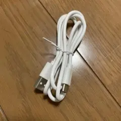 USB-A to USB-Cケーブル 約1メートル ホワイト