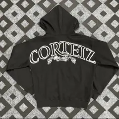 CORTEIZ ジップアップパーカー ブラック Sサイズ - メルカリ