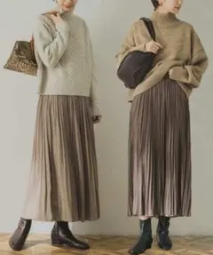 新品未使用★URBAN RESEARCHチュールx割繊リバーシブルスカート