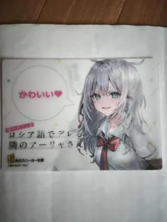 【限定品♪】時々ボソッとロシア語でデレる隣のアーリャさん 見る角度によって絵柄