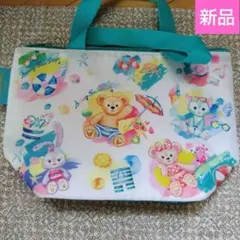 ディズニーシー　ダッフィーフレンズ　保冷バッグ　ランチケース　スーベニア　新品