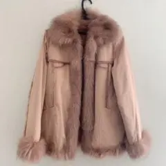 2wayコートラビットファー