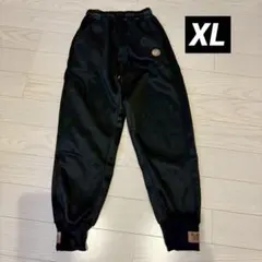 裏起毛 ジョガーパンツ XL メンズ レディース スウェットパンツ ブラック