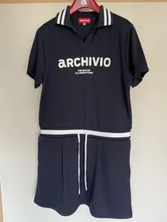 ARCHIVIO サイズ38 リブ切替スムースワンピースのサムネイル