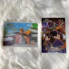 【新品未使用】ディズニーポストカード 2点