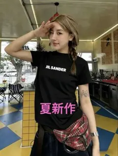 JIL SANDER 半袖 Tシャツ ブラック レディース Lのサムネイル