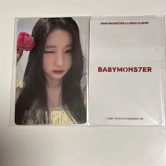 BABYMONSTER アサ　Roseday 韓国限定　特典　トレカ　ラキドロ