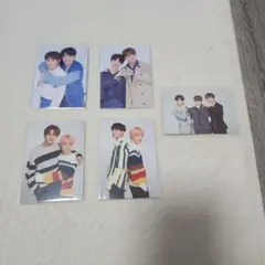 SEVENTEEN 2018年～2019年　ペアトレカ5枚セット