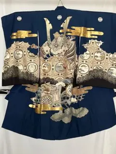 お宮参り、七五三用 男児祝い着、長襦袢付き、袴セットNo510F