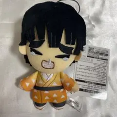 鬼滅の刃　我妻善逸　ぬいぐるみ　黒髪