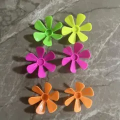 吹きコマ　ふきこま　コマ　花　おもちゃ　昭和レトロ　知育玩具