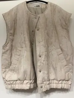 JEANASIS ベージュ ベスト