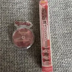 CANMAKE クリームチーク　さくらんぼホイップ　トゥルーレッド