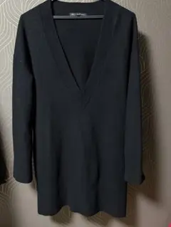 23区 ブラック Vネック ニット 38