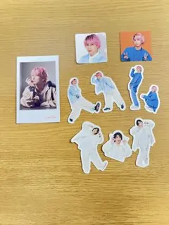 Snow Man 佐久間大介 フレークシール チェキ風カードセット