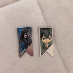 銀魂　坂本、土方 ピンバッジ 2個セット