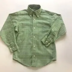 かっこいい！110 チェックボタンダウンシャツ　ブルックスブラザーズ　xs