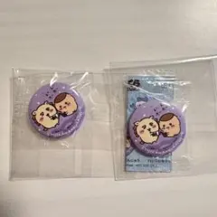 ちいかわ　くら寿司　缶バッジ　シーサー　くりまんじゅう