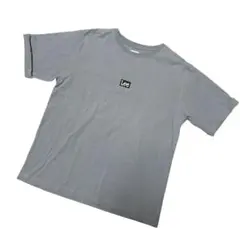 ☆美品☆ Lee レディース Tシャツ L 半袖 綿100％ くすみブルー ロゴのサムネイル