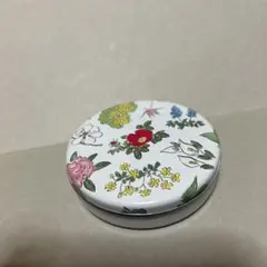 六花亭 花柄 空き缶