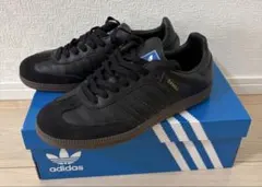 美品 adidas Samba アディダス サンバ オールブラック IE3438
